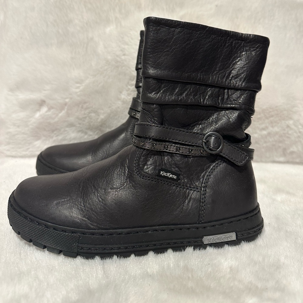 Leather boots Kickers